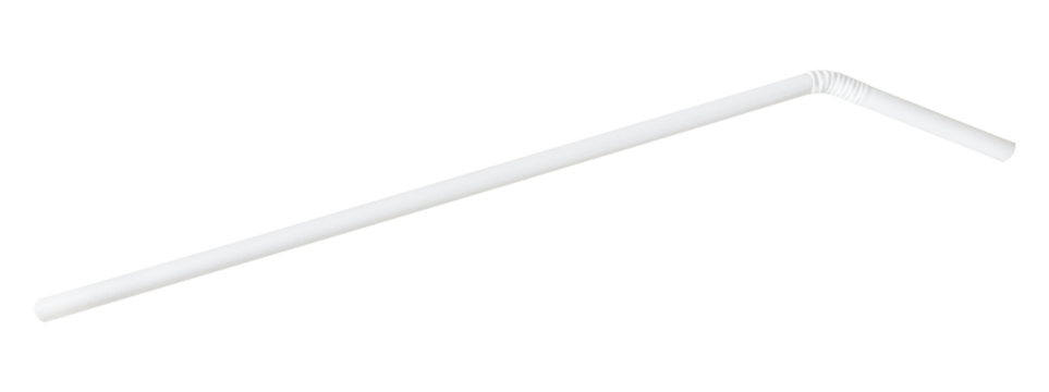 straw isolated on white