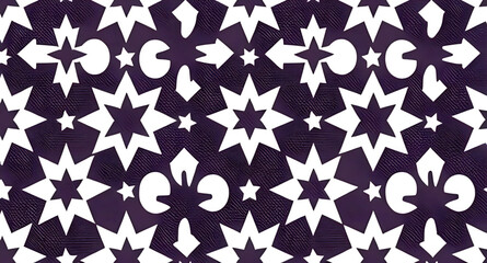 seamless pattern with embroidery pattern