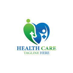 Health Care Logo Design Template