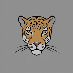 Jaguar head graphic illustration