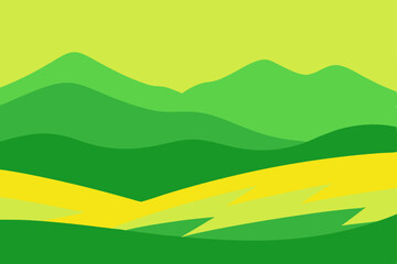 Obraz premium landscape with mountains