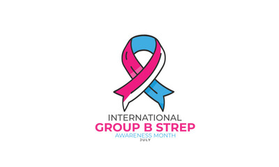 International Group B Strep Awareness Month. background, banner, card, poster, template. Vector illustration.