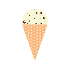 クッキアンドクリームのイメージアイスクリーム