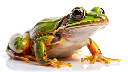 Fototapeta premium frog on white background