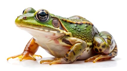 Fototapeta premium frog on white background