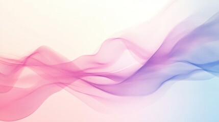 Obraz premium Abstract ocean wave motion with soft gradient background wallpaper AI generated image