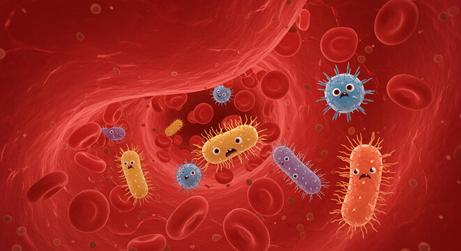 Bacterial Contamination in Bloodstream