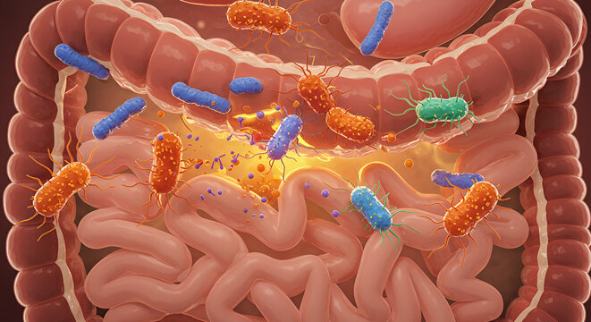 Bacterial Toxin Production in Human Gut