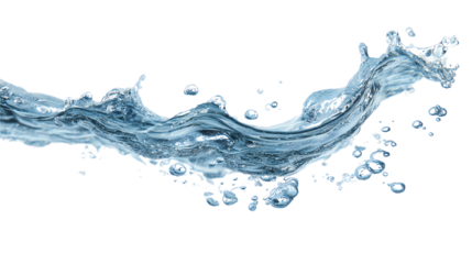 Isolated Transparent Water Splash Motion for Creative Projects, Water Splash Motion for Advertising Design, Water Splash Motion for Artistic Concepts PNG die-cut