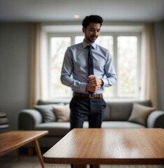 businessman in office