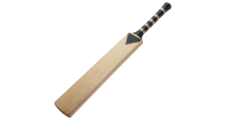 Cricket bat isolated on transparent background
