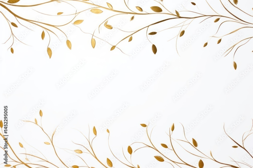 Poster vines border frame backgrounds pattern line.