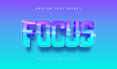 Editable 3D text effect with a vibrant color scheme.  Perfect for graphic design projects.