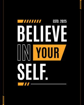 Black Yellow Modern Urban Style Geometric Typography Motivational Quote T Shirt Design