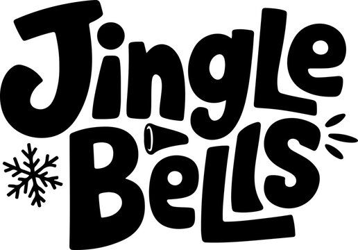 Jingle Bells Christmas Festive Design