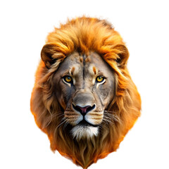Obraz premium Lion flame lion mammal cat-like carnivoran