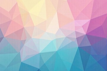 Obraz premium Geometric shapes, subtle ombre effect, pastel tones , minimal, art