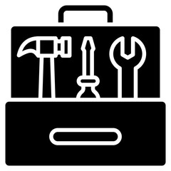 Toolbox glyph icon
