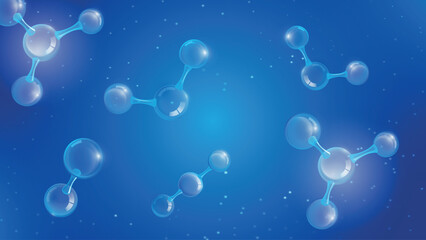 Futuristic science lab and Technology background