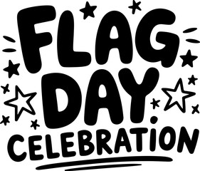 Flag Day Celebration Graphic Design
