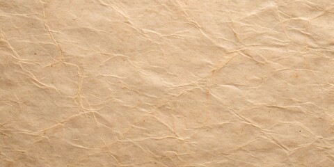 Aged brown paper texture reveals a rough, wrinkled surface with a vintage, grunge pattern