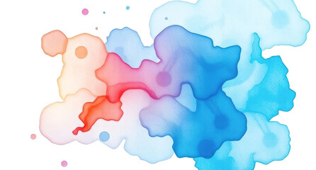 abstract watercolor background vector illustration