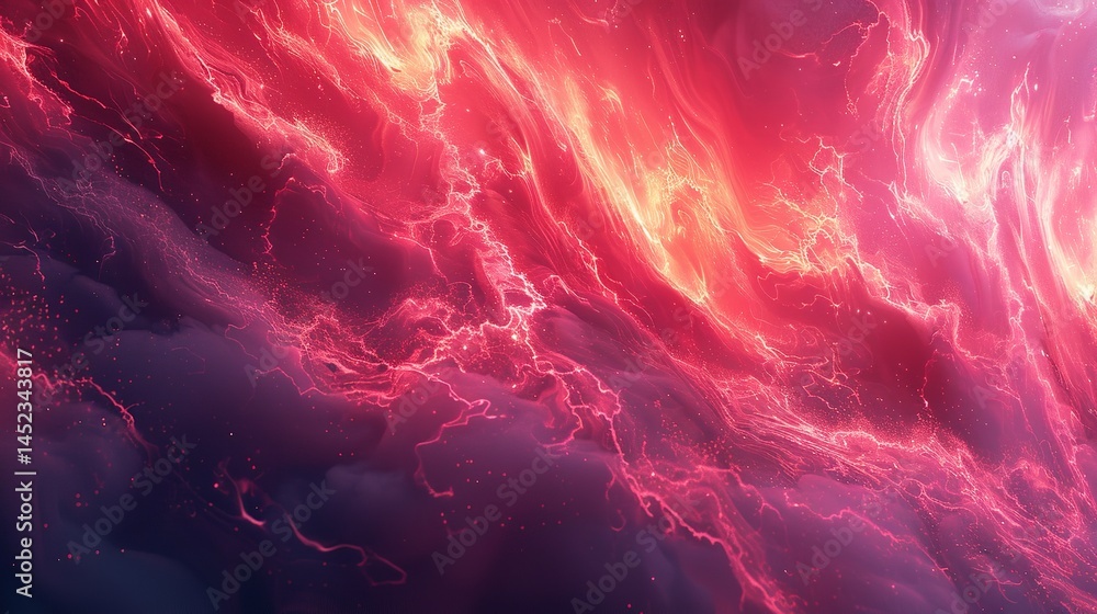 Aufkleber a close-up of minimal abstract art background with light, ai generative.