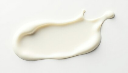 Isolated milk splash, creamy white texture, high detail , wave, liquid, natural