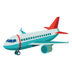 passanger-aeroplane-vactor-image-on-white-background