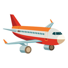 passanger-aeroplane-vactor-image-on-white-background