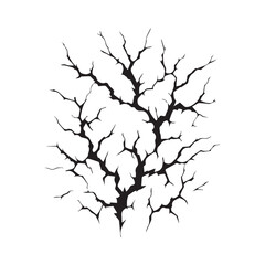 black crack texture distressed cracked surface grunge wall cracked pattern. 