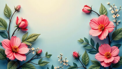 Subtle, repeating floral motif on a muted background , fabric, background