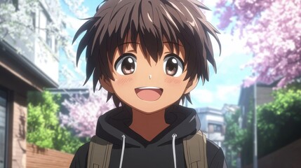 Cute anime male
