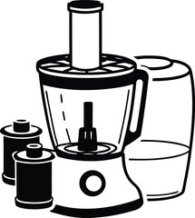 blender isolated on white background