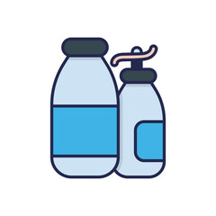 Milk Syrup Vector icon