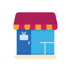 Obraz premium Coffee Shop Vector icon