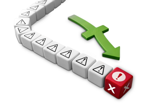 Something that made me rethink my plans. Be warned and retreat. Deterrence strategy. Importance of flexibility and adaptability. Heed the warning signs and consider an alternative path concepts