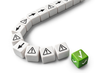 Something that made me rethink my plans. Be warned and retreat. Deterrence strategy. Importance of flexibility and adaptability. Heed the warning signs and consider an alternative path concepts