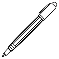 Minimal Pen Vector on White