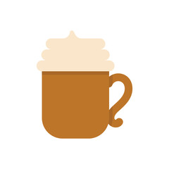 Viennese Coffee Vector icon