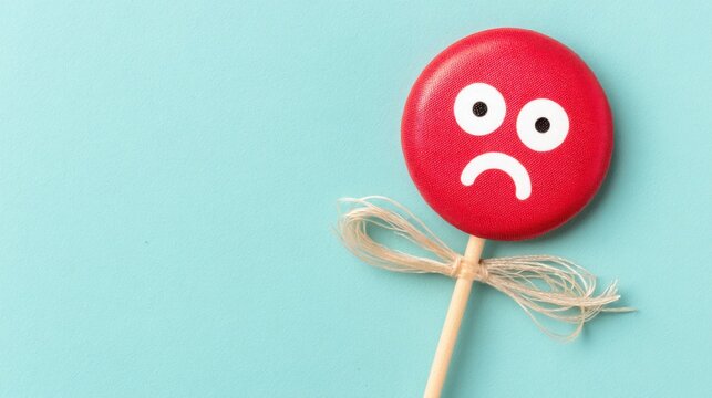 A lobok character depicted with a sad expression symbolizing peak pessimism in a creative and artistic visual representation