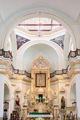 sanctuary of landmark church in puerto vallarta jalisco mexico