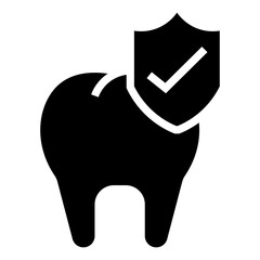 dental insurance vector icon