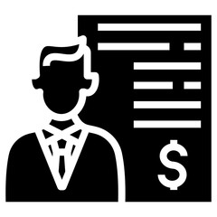 beneficiary vector icon