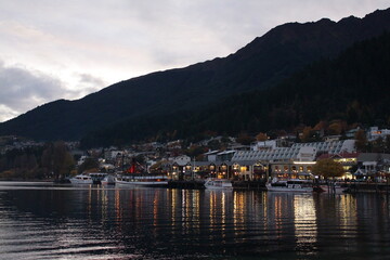 Scenic View of Queenstown, New Zealand