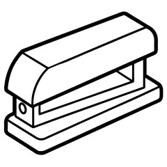 Minimal Stapler Vector on White