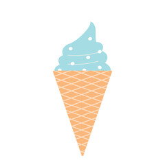 ラムネソフトクリームイメージ　カップ