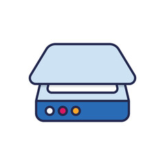 Scanner Vector icon