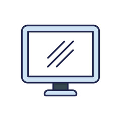 Monitor Vector icon
