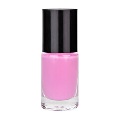 Obraz premium pink nail polish isolated